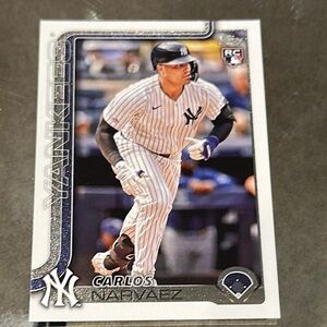 Yankees Baseball Trading Card